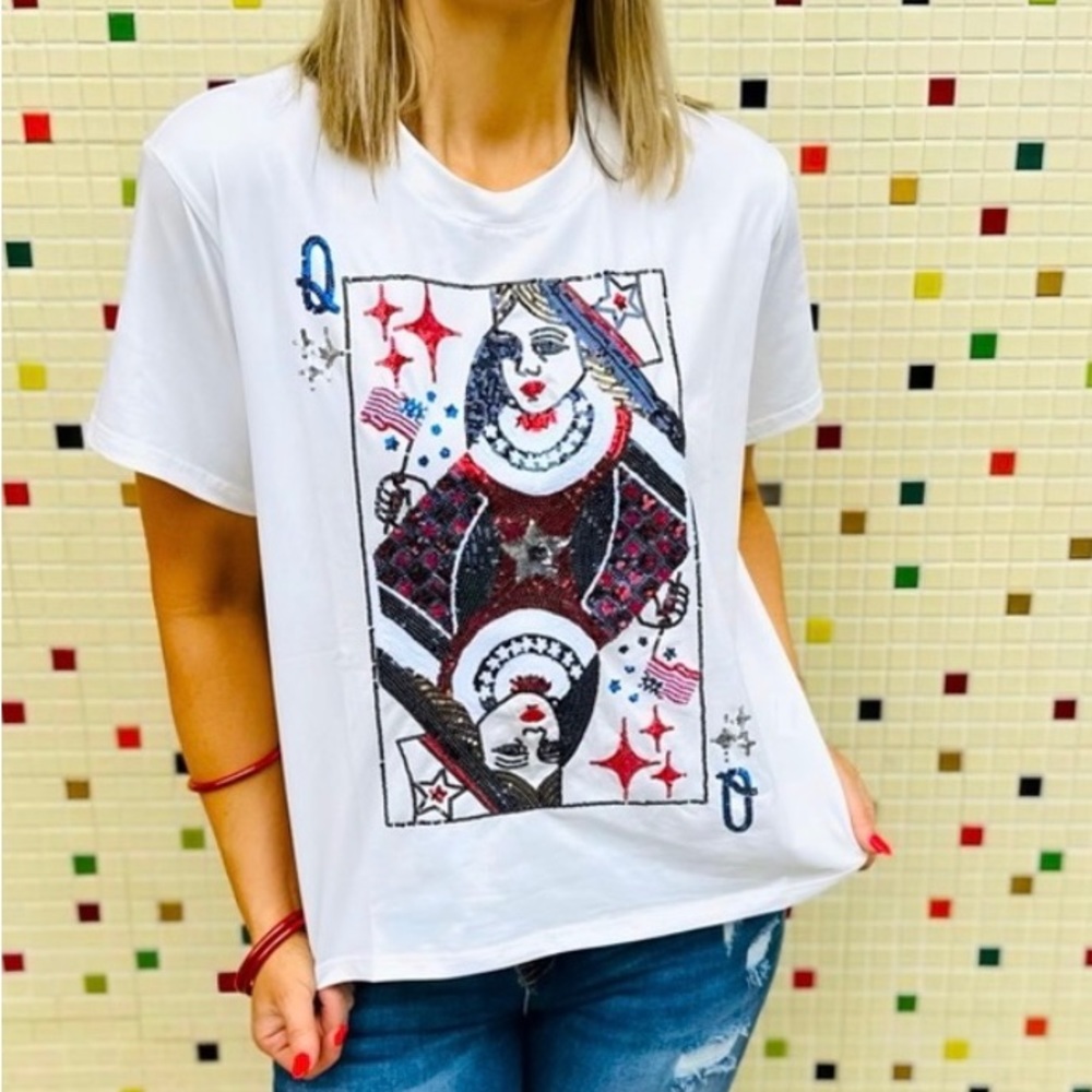 NEW Queen of Sparkles tee